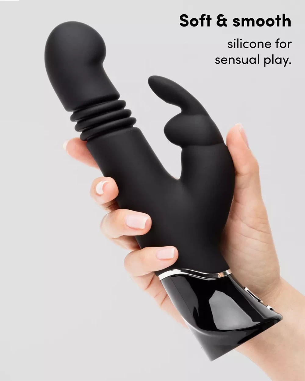 Fifty Shades Grey Greedy Girl Vibrator rung mạnh mẽ sanh động 