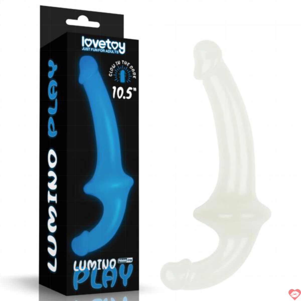 Dương vật giả 2 đầu Lovetoy Lumino Play 10.5 inch phát quang trong bóng tối