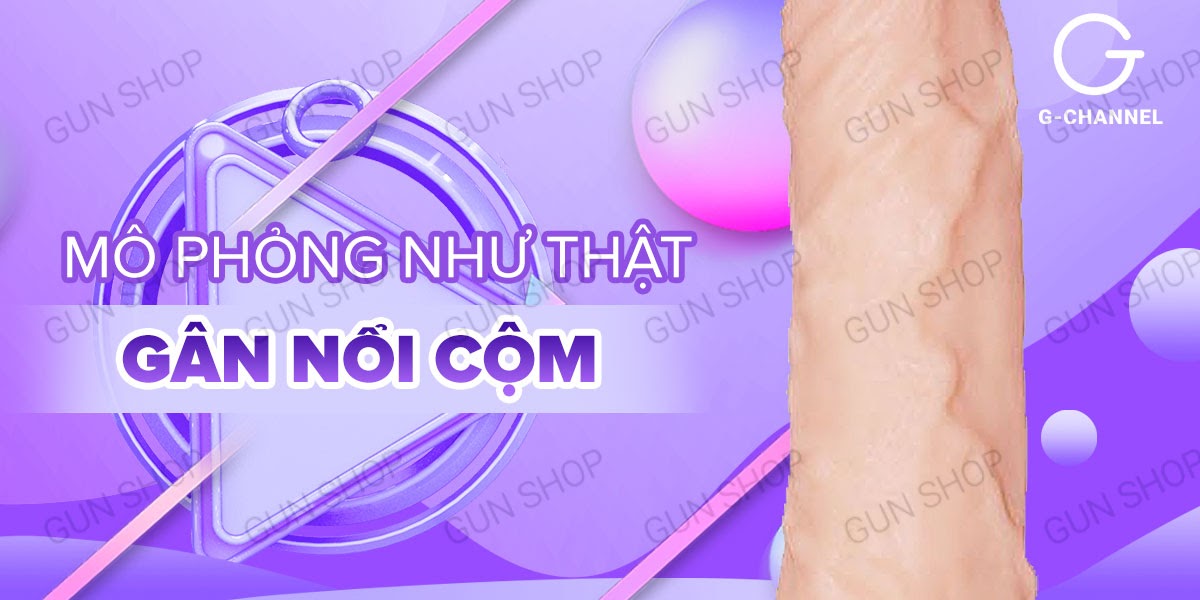  Thông tin Dương vật giả rung 10 chế độ pin - Lovetoy Real Softee cao cấp