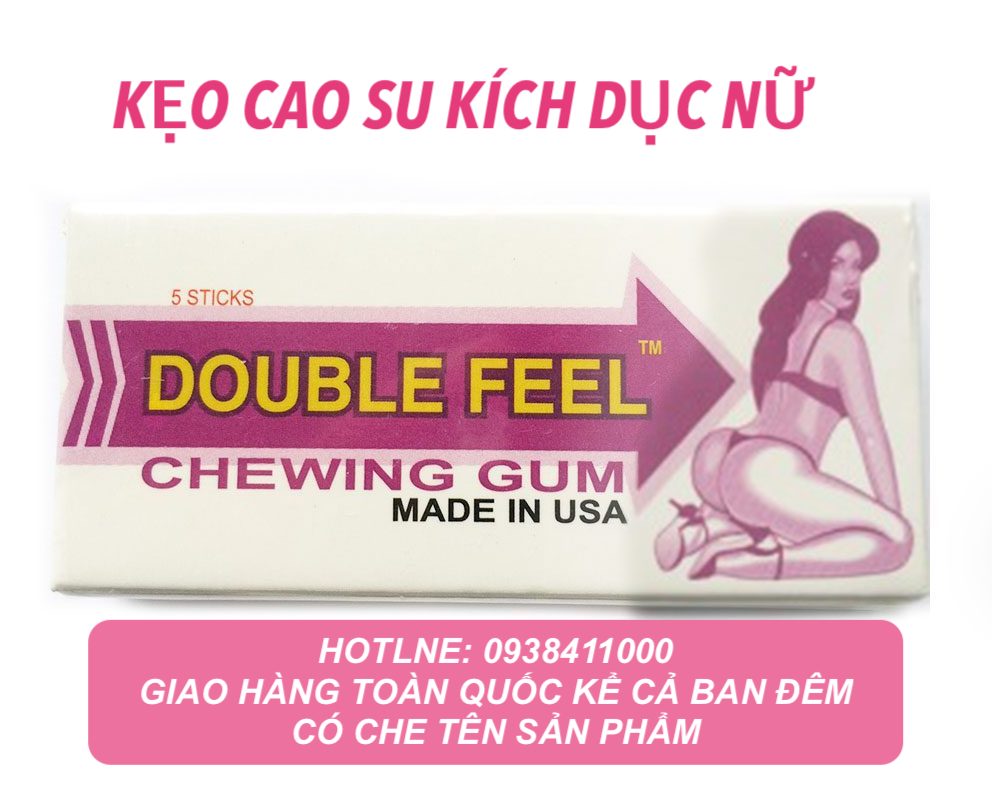  Cửa hàng bán Singum Double Feel Chewing Gum kẹo cao su kích dục nữ chính hãng Mỹ mới nhất