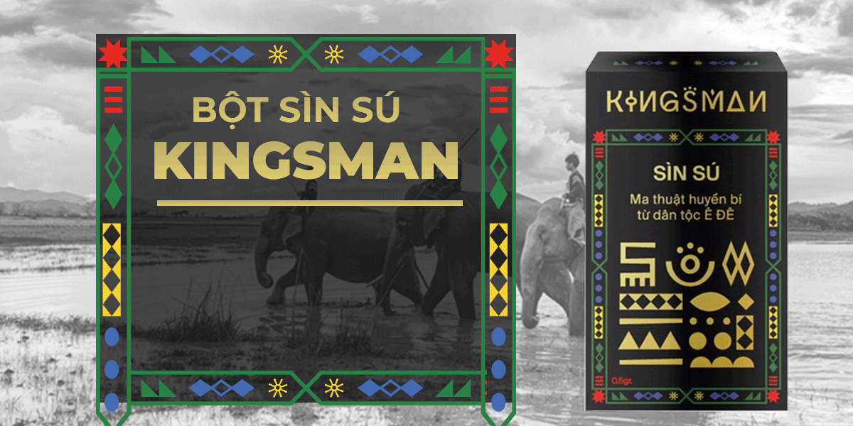  Sỉ Bột sìn sú Kingsman - Kéo dài thời gian - Gói 0.5gr hàng mới về