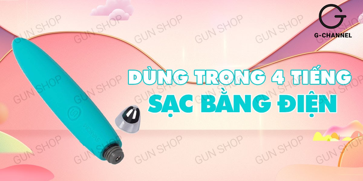  Mua Que rung nhỏ gọn sạc điện rung mạnh - Svakom Daisy giá sỉ