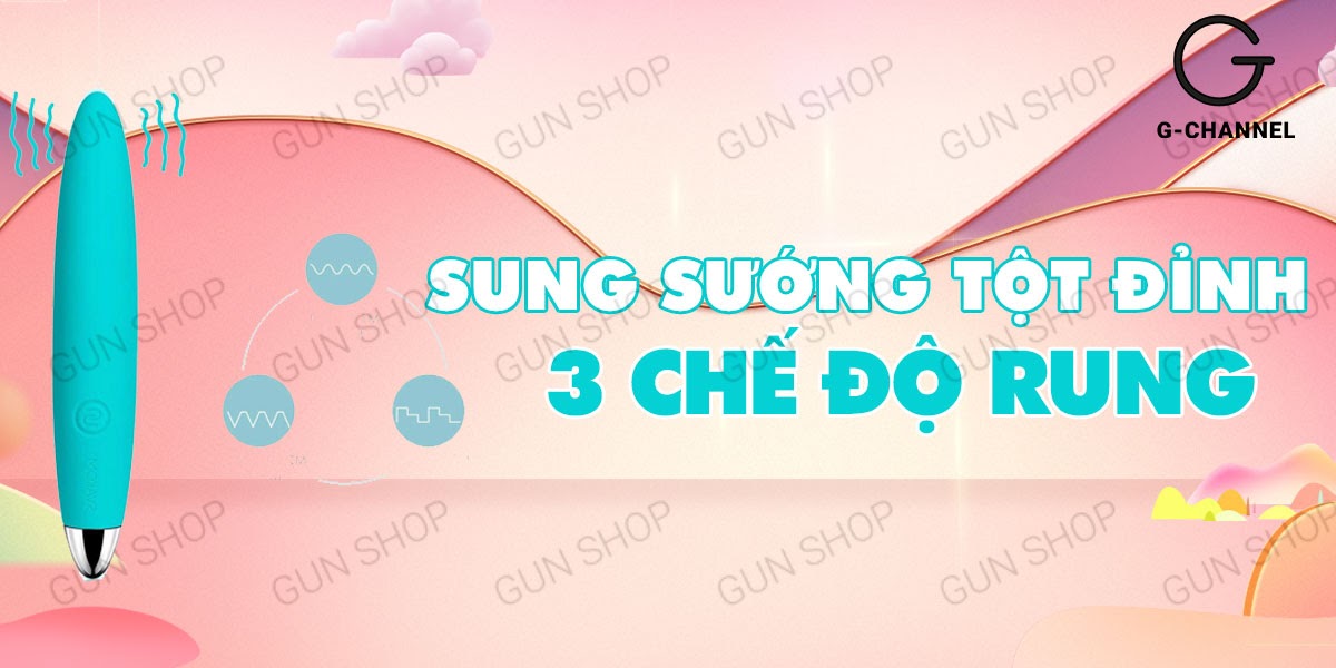  Mua Que rung nhỏ gọn sạc điện rung mạnh - Svakom Daisy giá sỉ